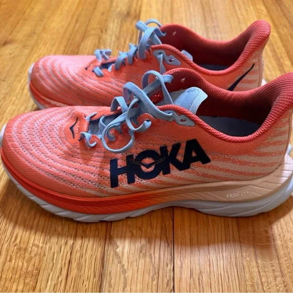HOKA WOMEN'S MACH 5 Size 7.5 - Picture 4 of 12
